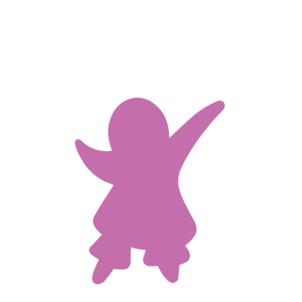 Pink Toddler Mascot