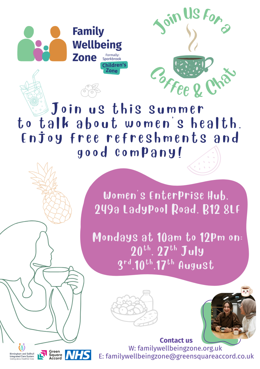 Summer Coffee Morning Poster 1